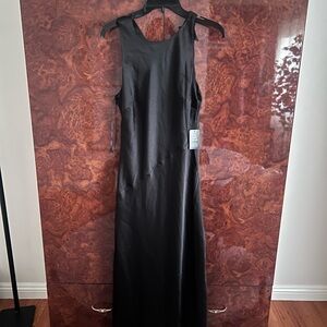 NWT Express Black Sleeveless slip Dress